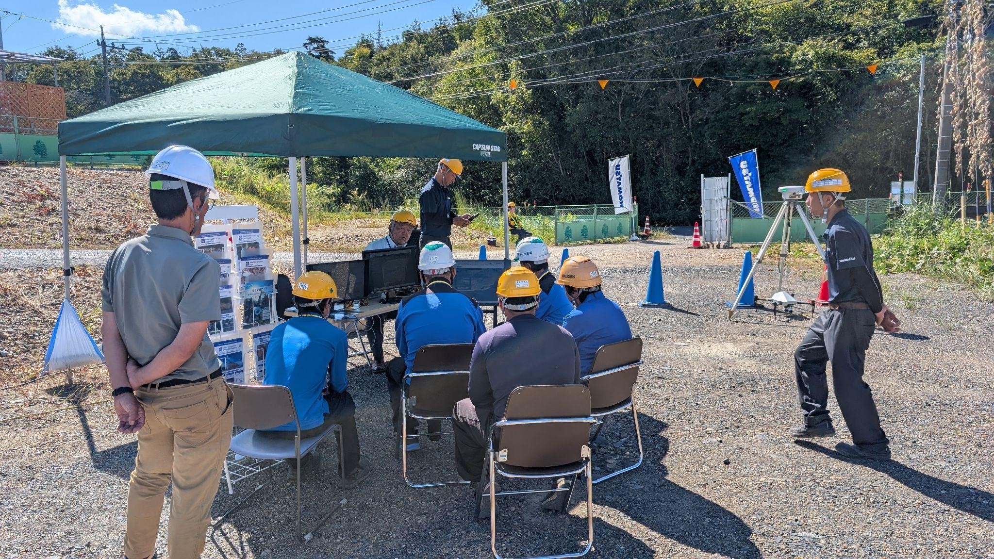 土岐市で最新ICT建機体験会を開催｜小島土木×コマツが建設業の未来を発信